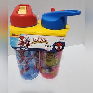 Spidey Amazing Friends Leak-Proof Kids Bottles - Red & Blue 20 Oz
